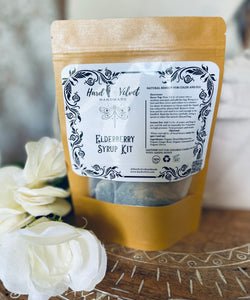 Organic Elderberry Syrup Kit