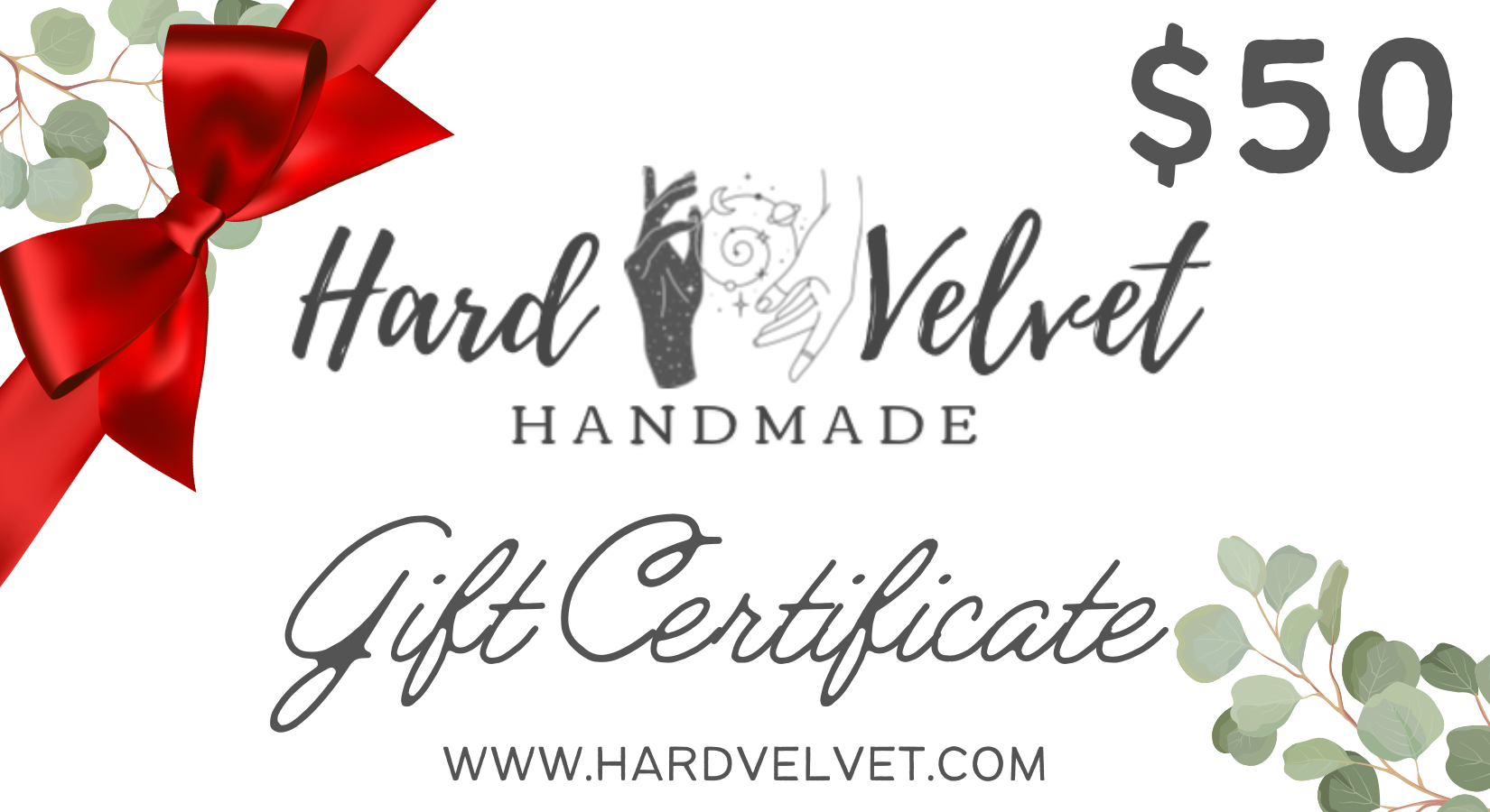 Hard Velvet Gift Card