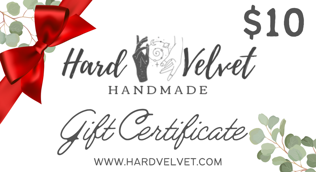 Hard Velvet Gift Card