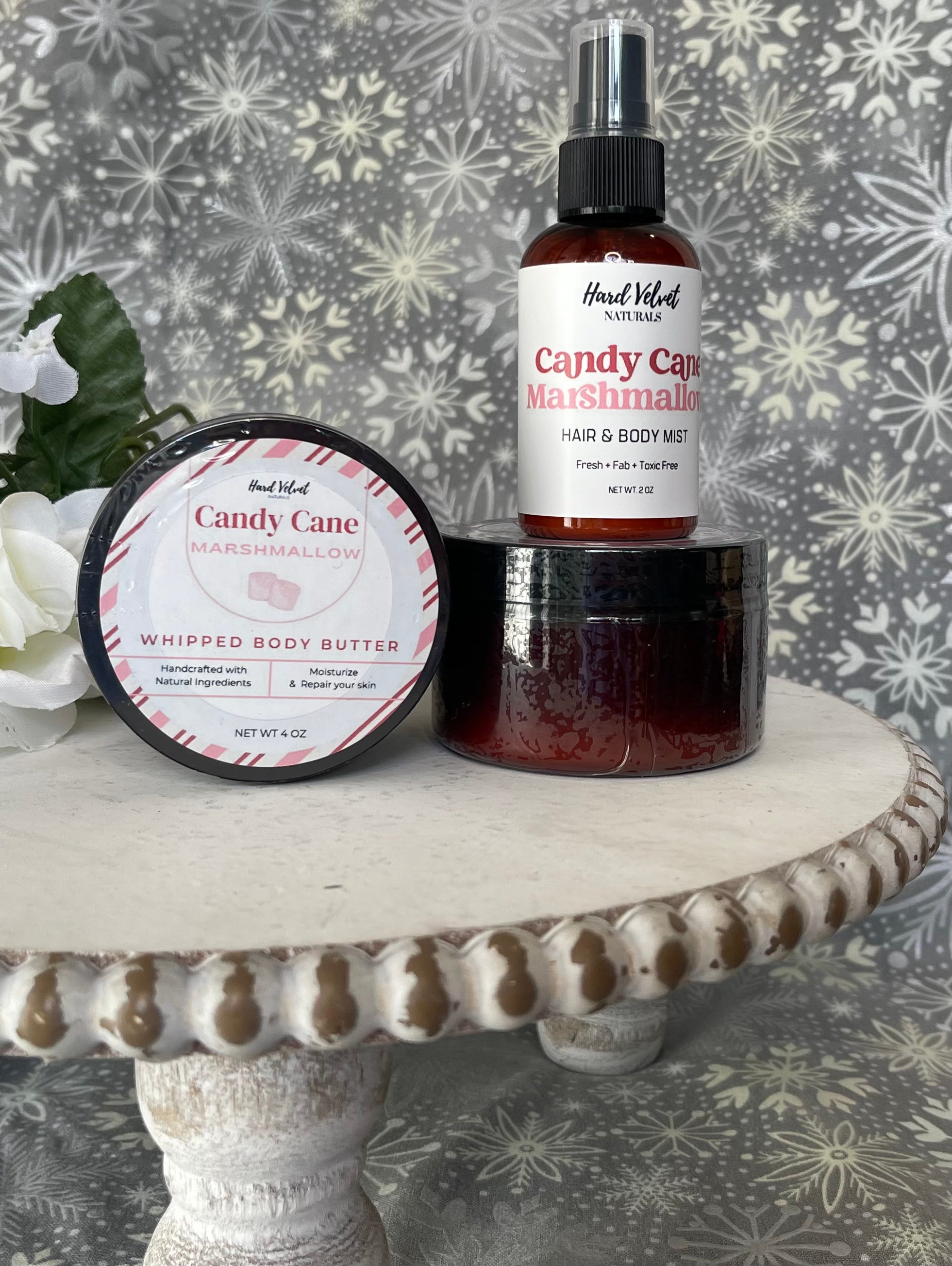 Candy Cane Marshmallow Whipped Body Butter