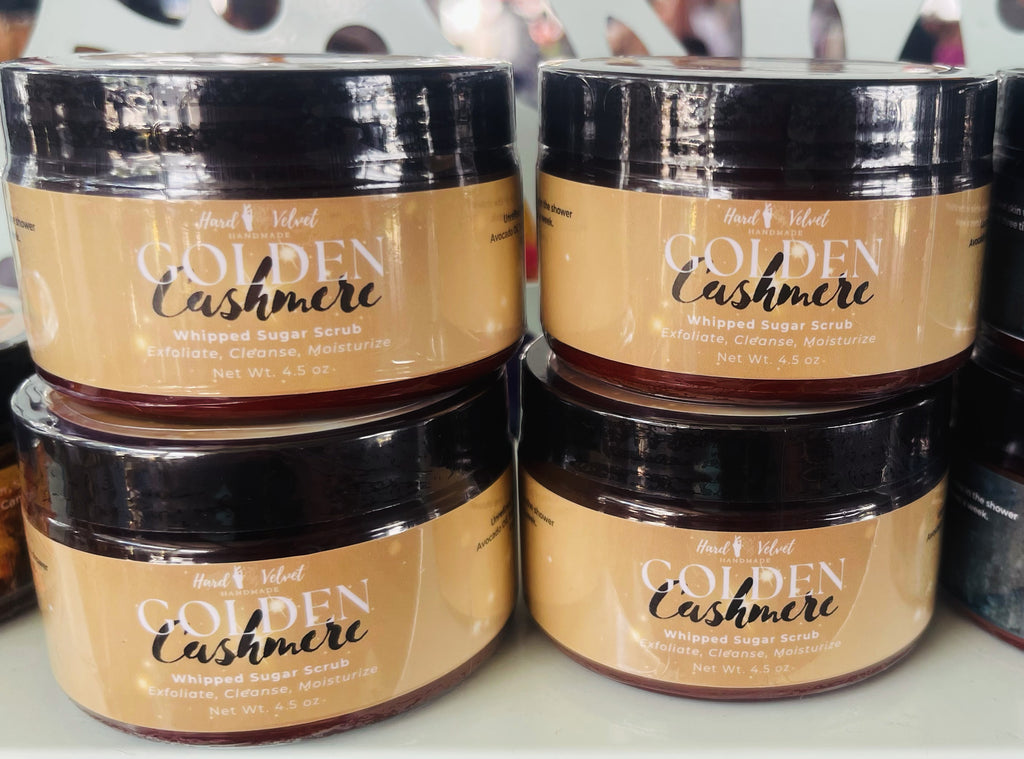 Golden Cashmere Whipped Sugar Scrub and Body Butter