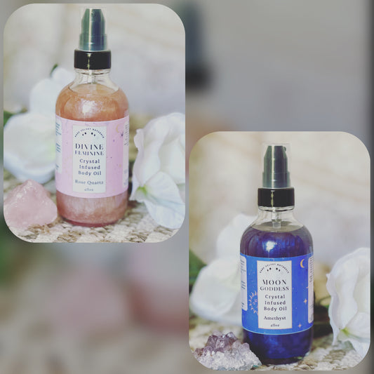 Crystal Infused Body Oil