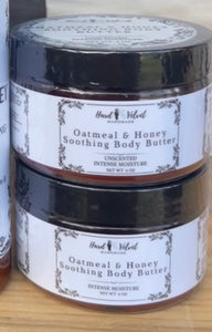 Oatmeal and Honey Body Butter