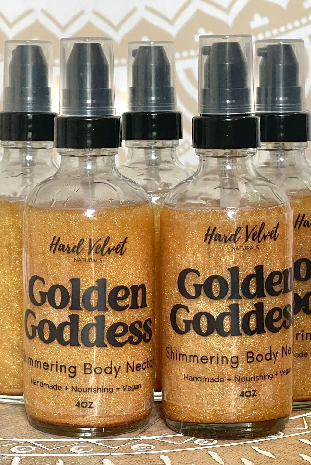 Golden Goddess Shimmering Body Nectar