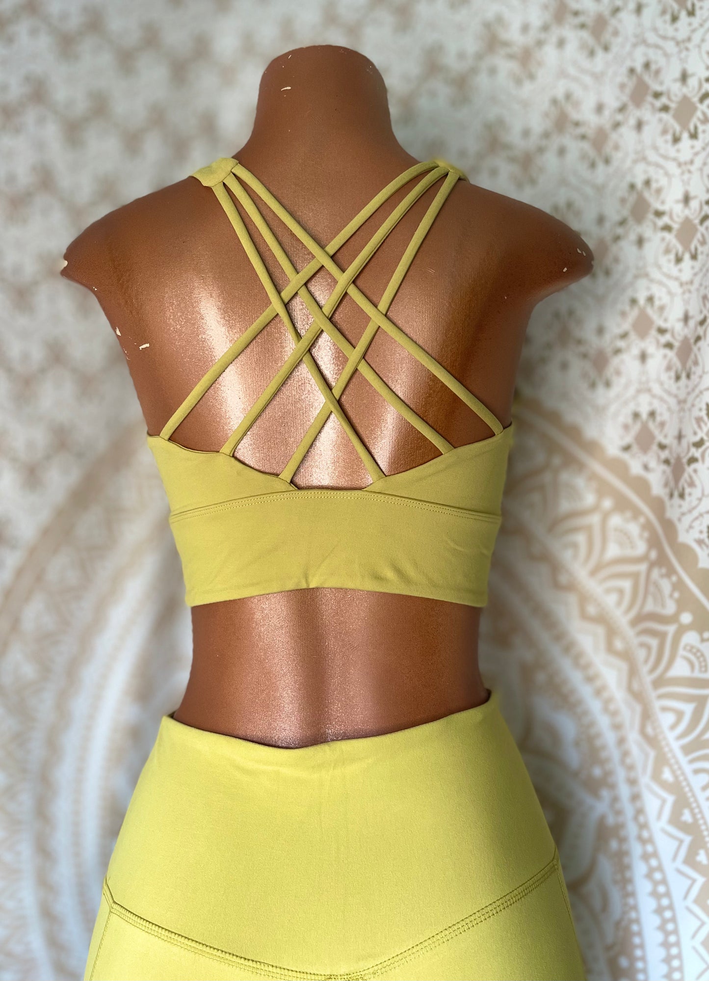 Criss Cross Back Sports Bra