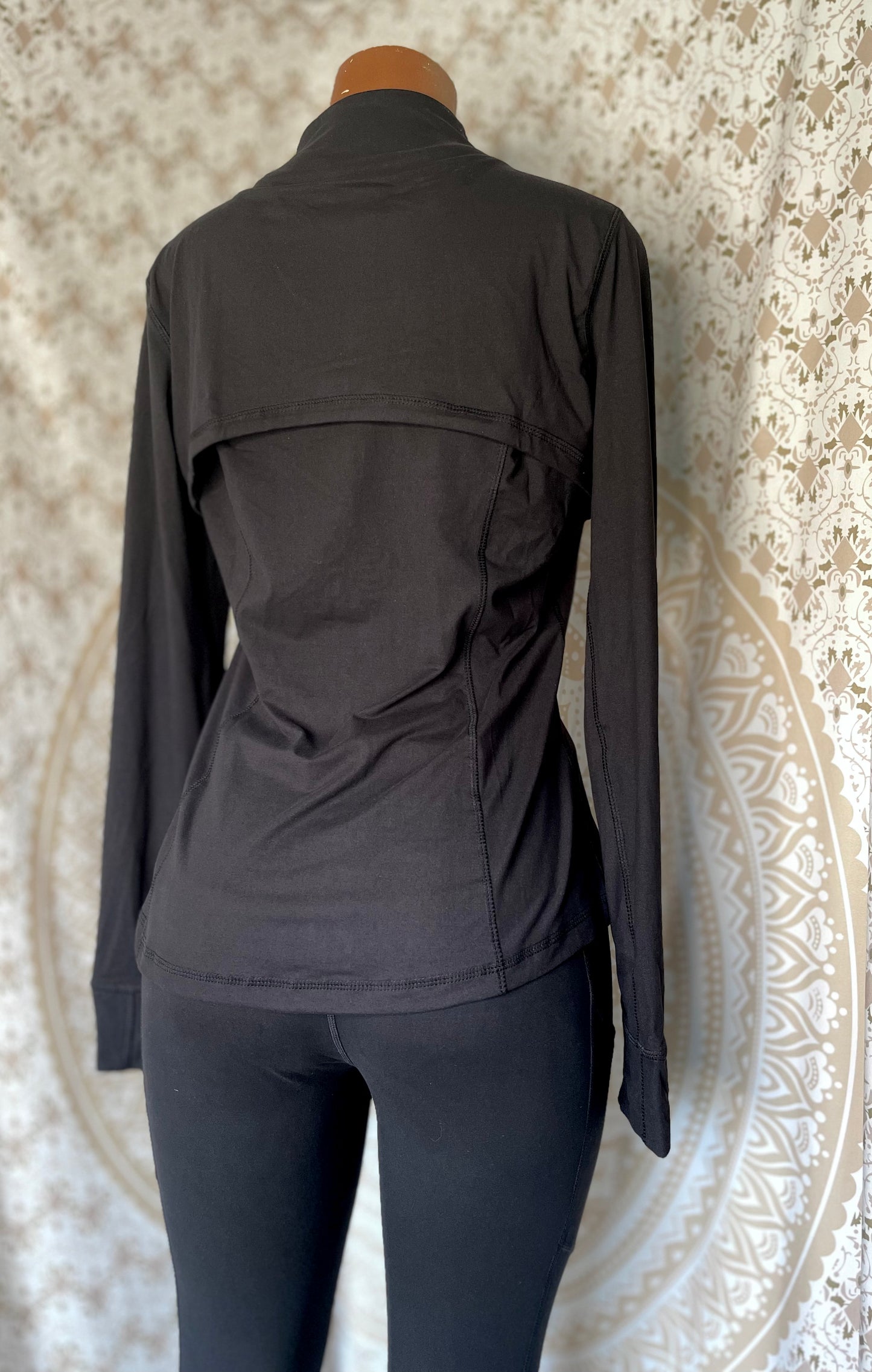 Mock Neck Zip Front Performance Jacket